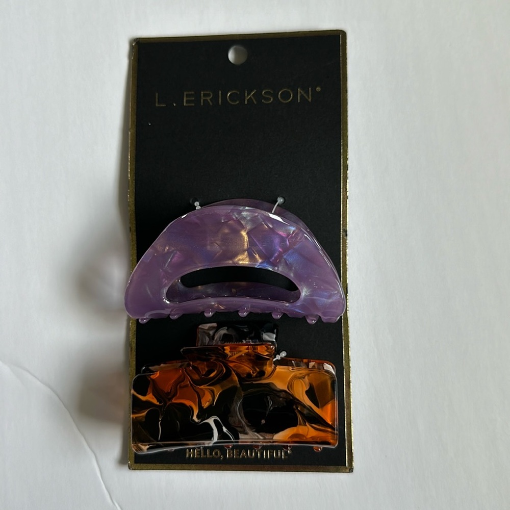 L. Erickson Hair Clips